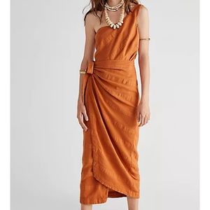 free people at leisure midi dress